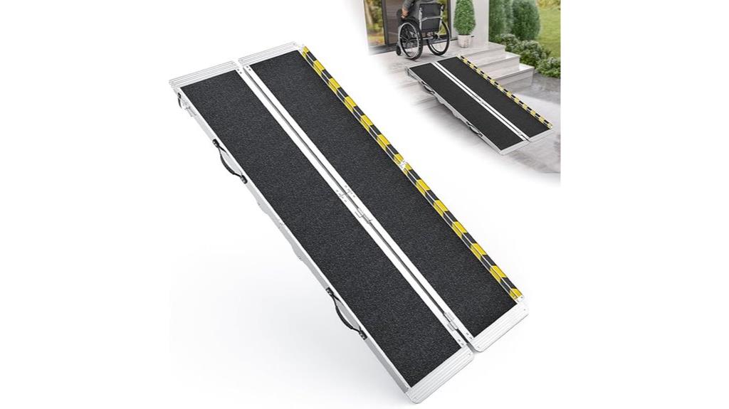 six foot portable wheelchair ramp