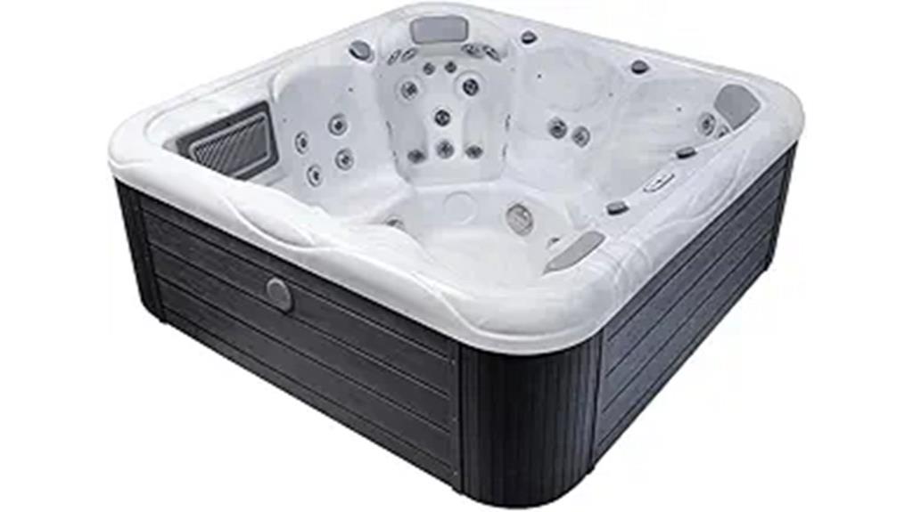 six person 49 jet hot tub
