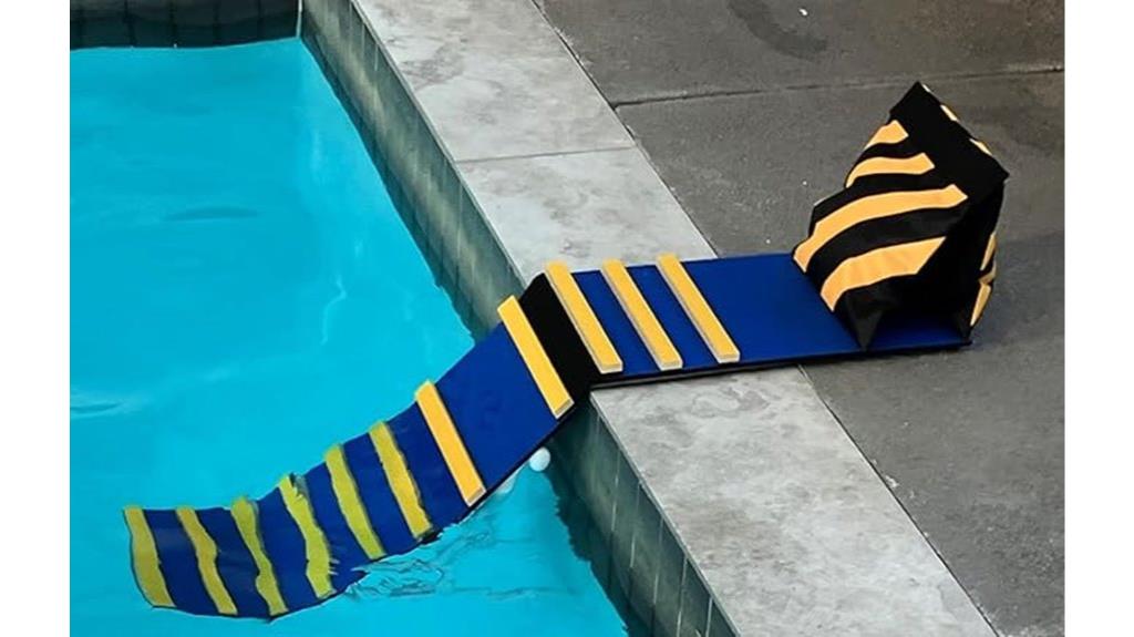small dog pool ramp