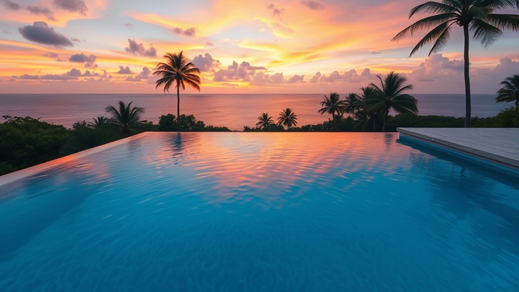 small luxurious backyard retreat