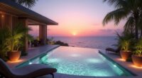 small plunge pool luxury