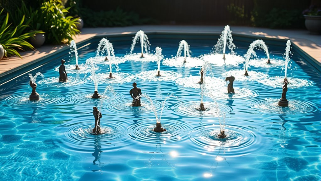 small pool fountain ideas
