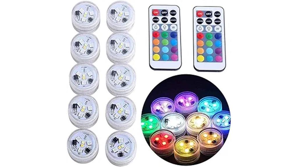 small waterproof led lights