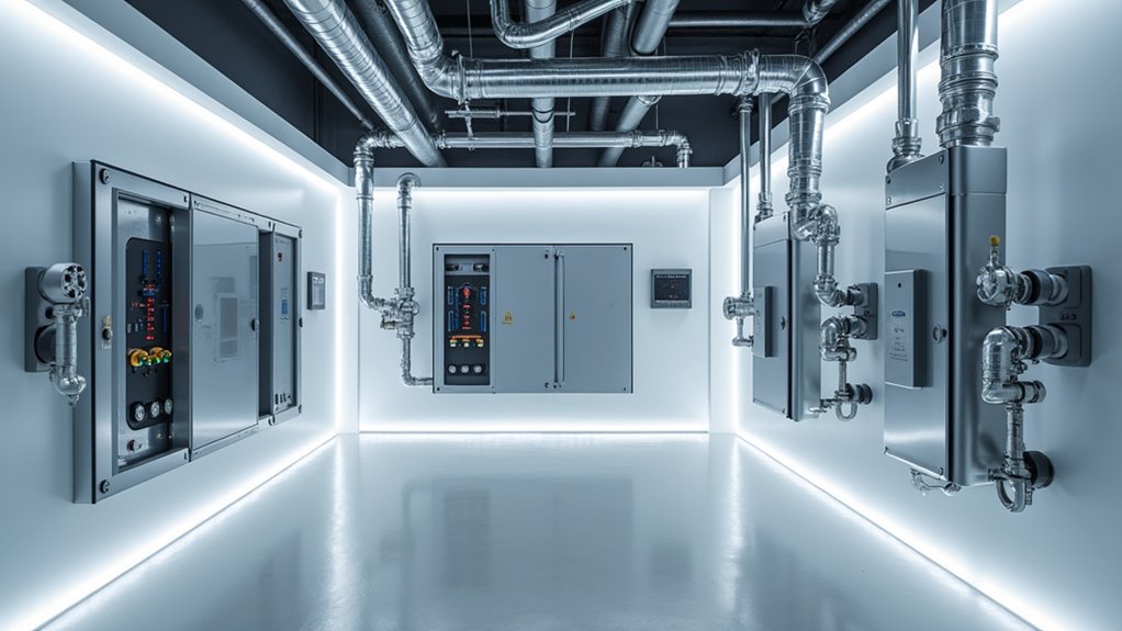 smart plumbing equipment layout