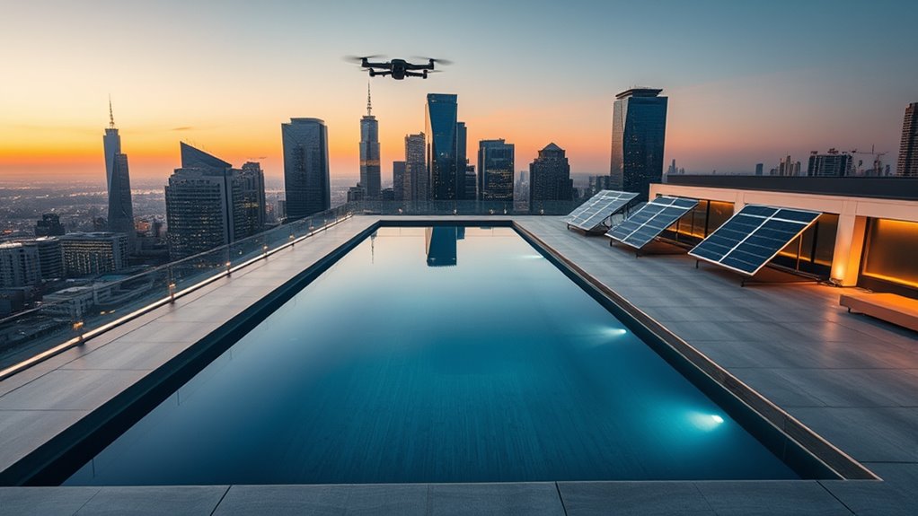 smart pool maintenance security