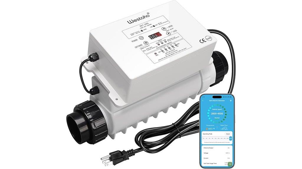 smart wifi pool chlorinator