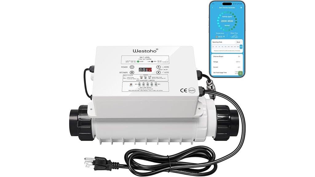 smart wifi pool chlorinator