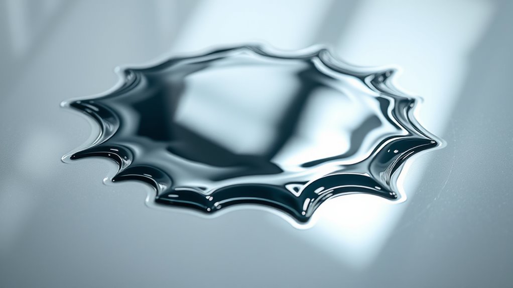 smooth surface enhances reflection