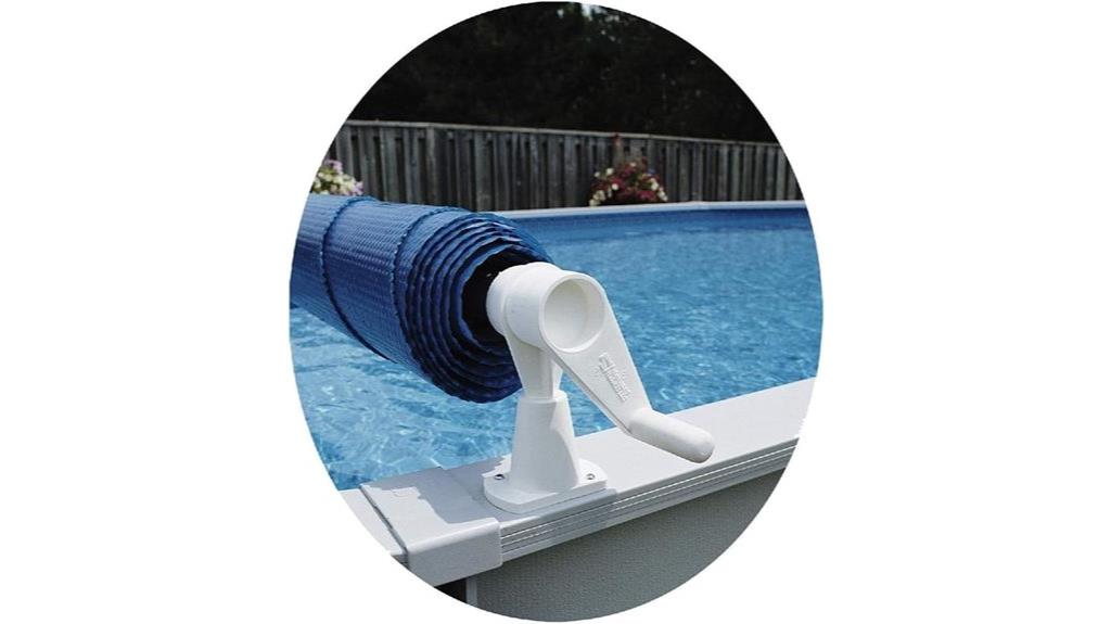 solar pool cover reel