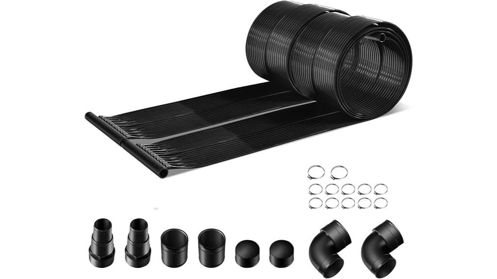 solar pool heater dimensions