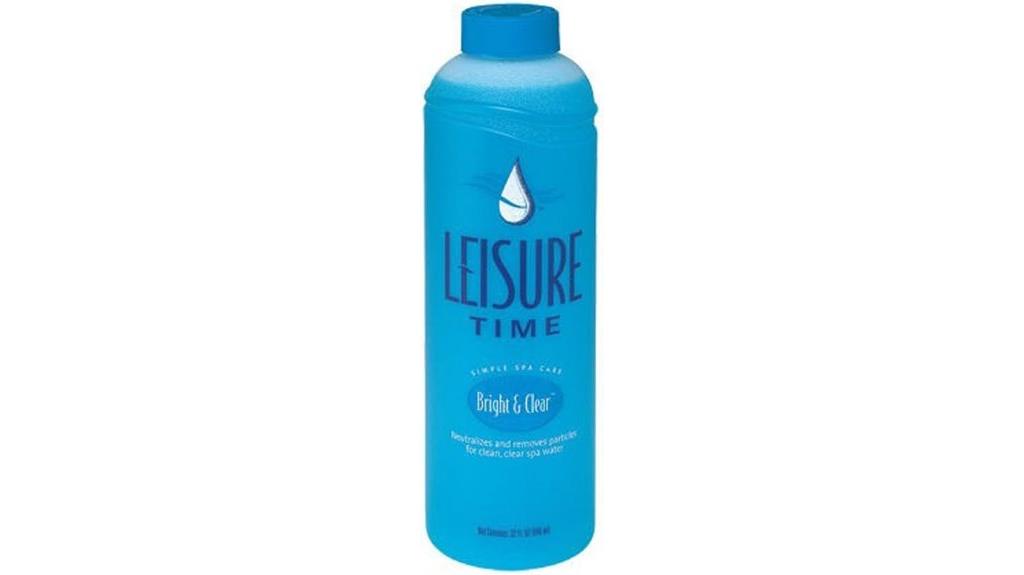 spa and hot tub cleanser