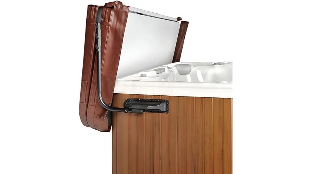 spa cover lift features