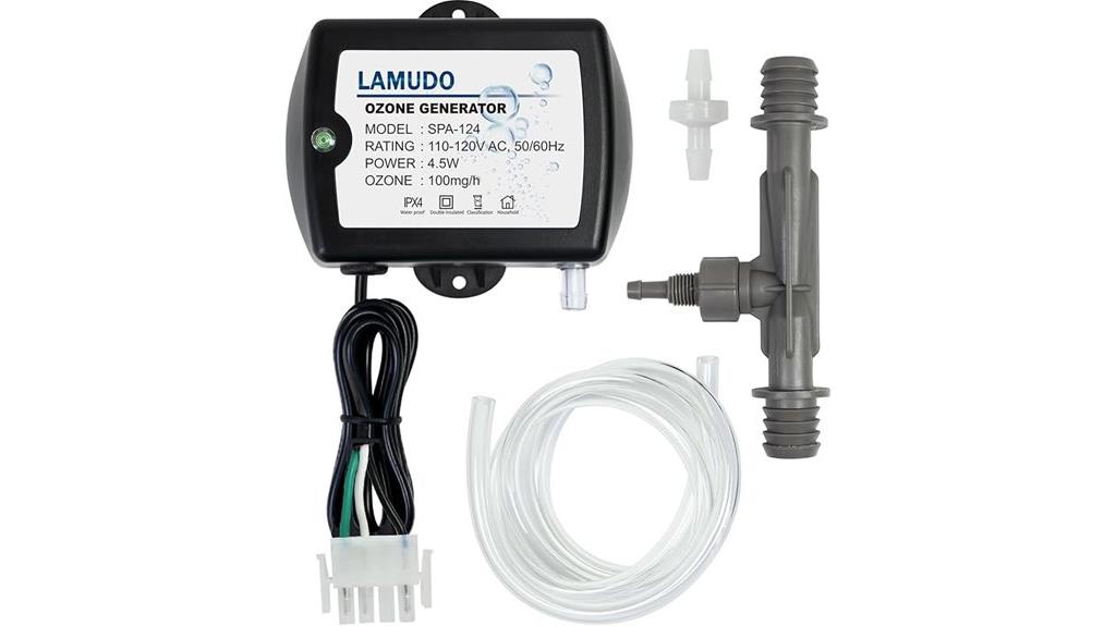 spa ozone generator injector