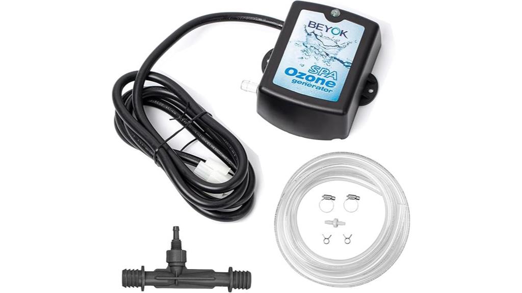 spa ozone generator specifications