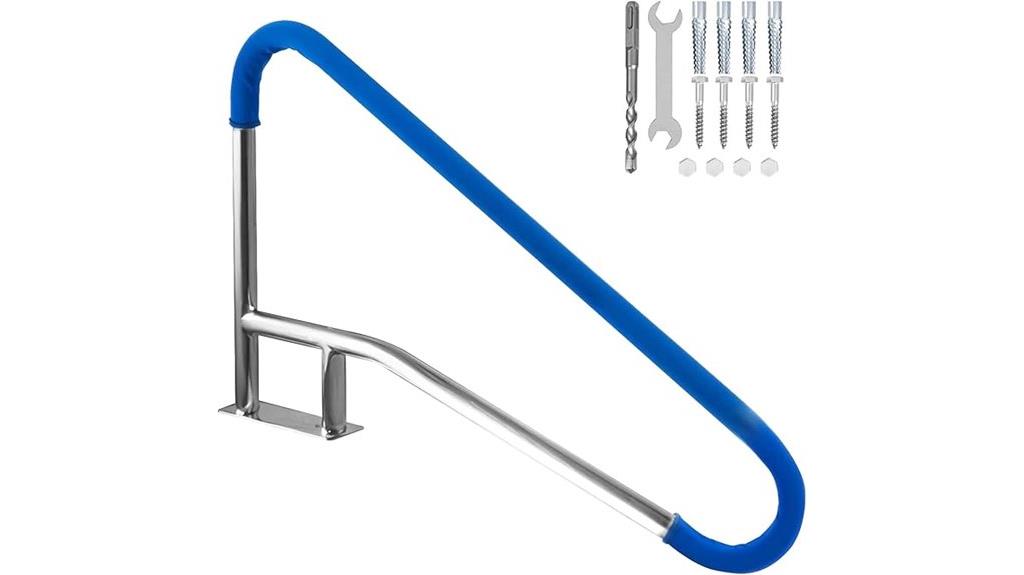 stainless steel pool handrail