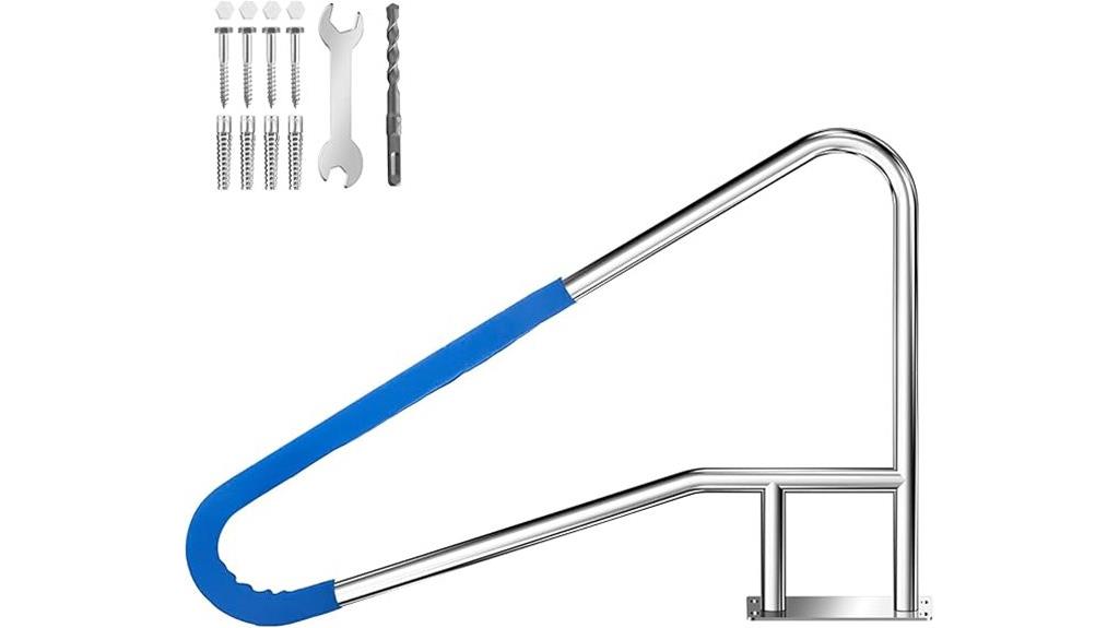 stainless steel pool handrail