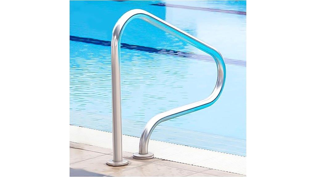 stainless steel pool rail