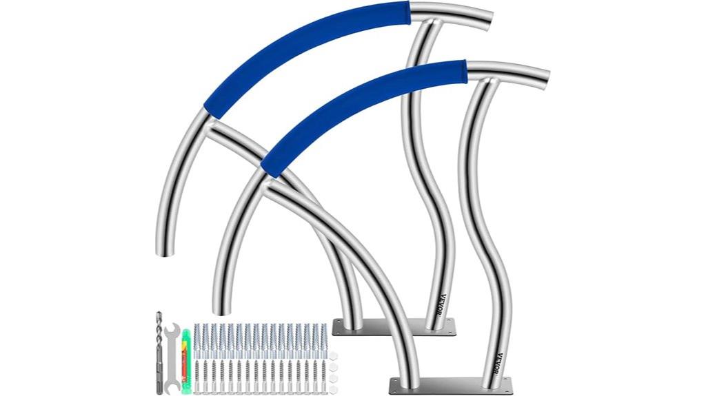 stainless steel pool rails