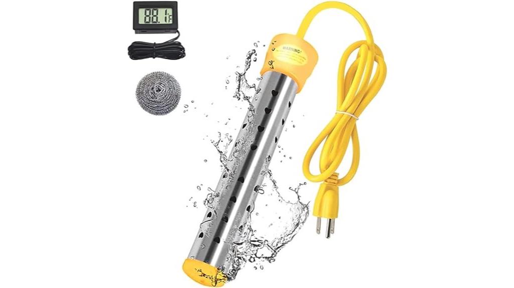 stainless steel temperature control