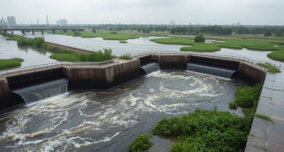stormwater basin overflow management