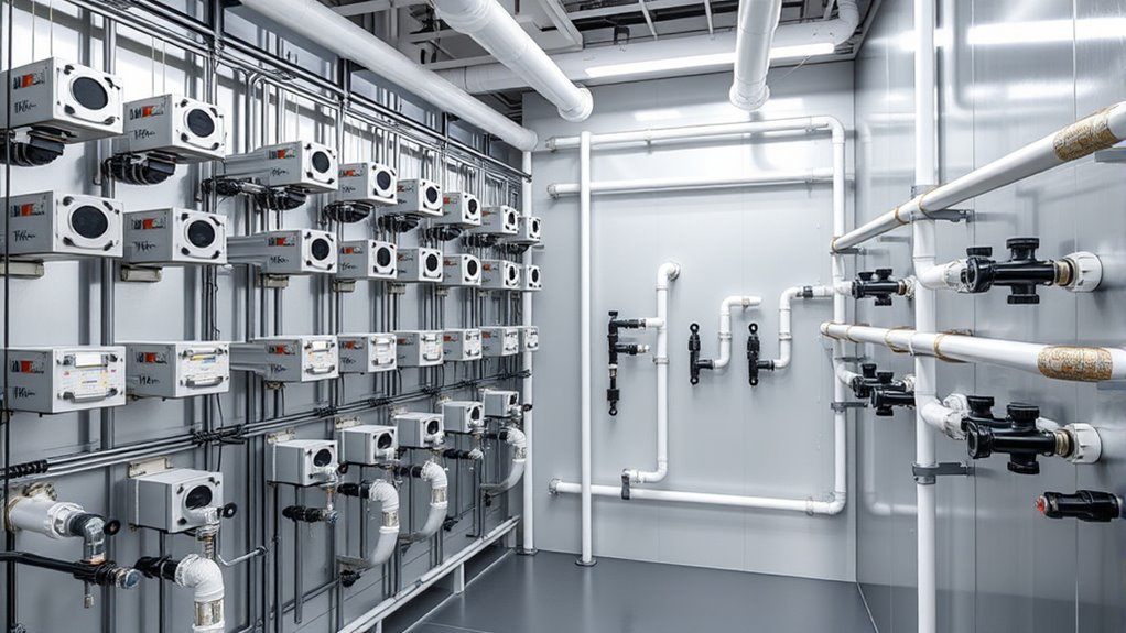 streamlined modular plumbing installation