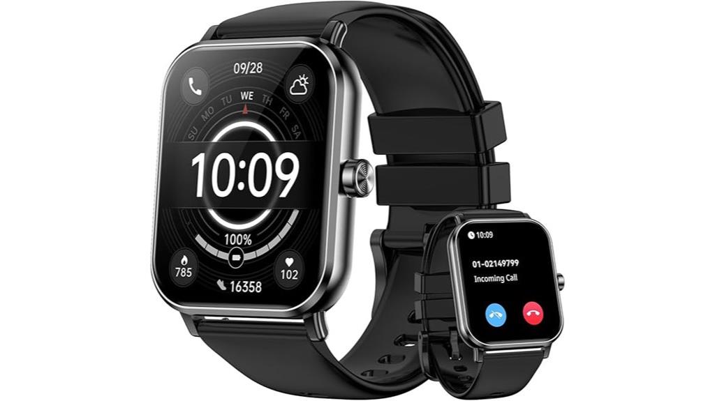 stylish fitness touchscreen watch