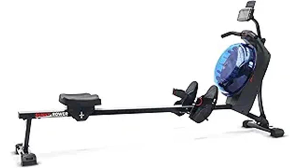 sunny fitness water rowing