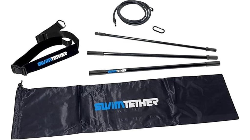swim resistance tether belt