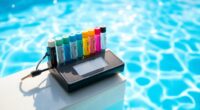swim spa water testing