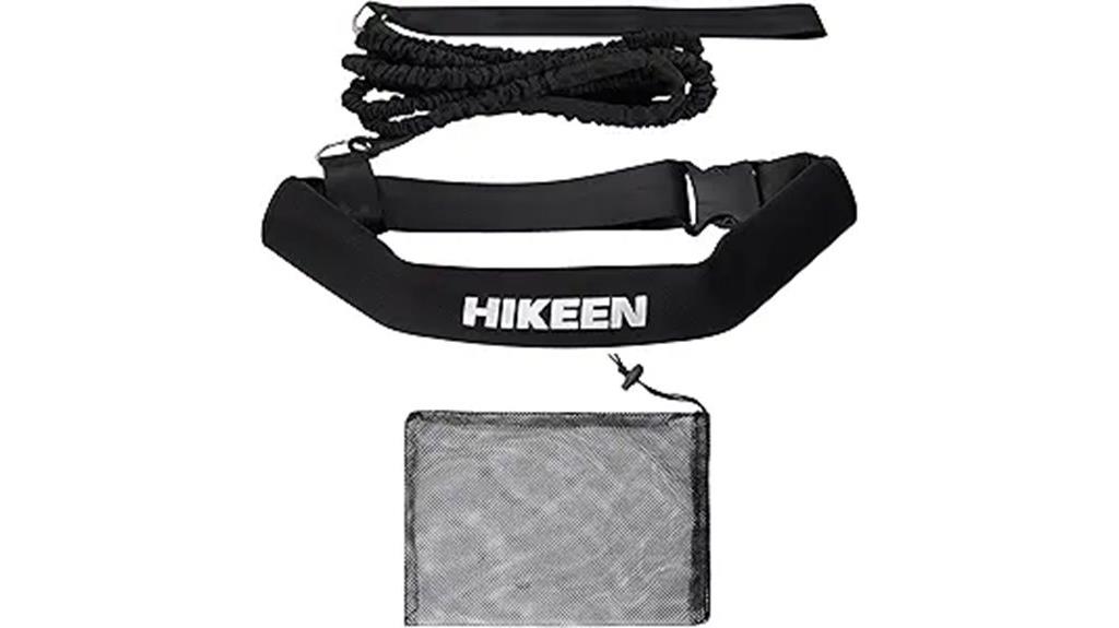 swim training belt tether