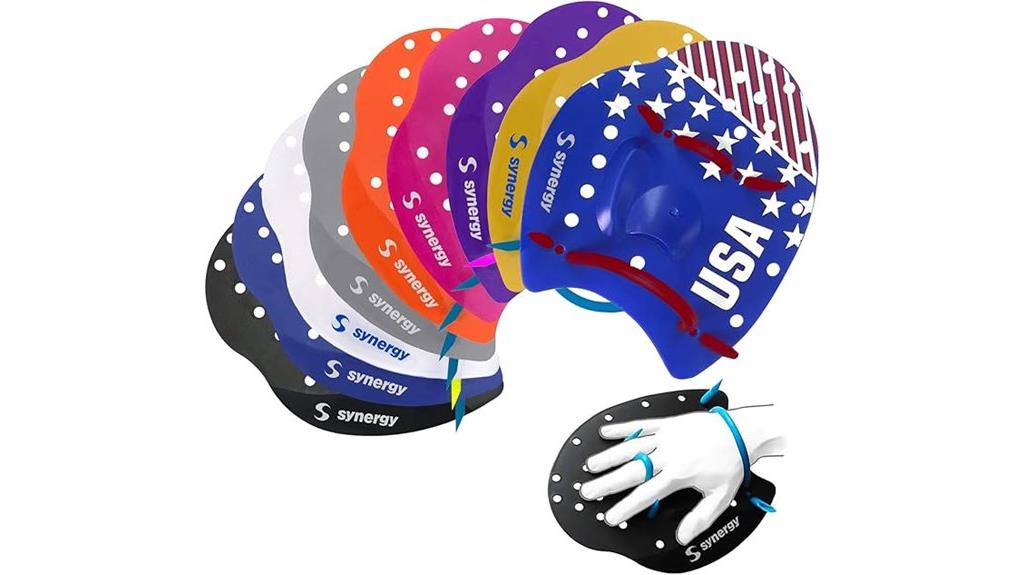 swim training hand paddles