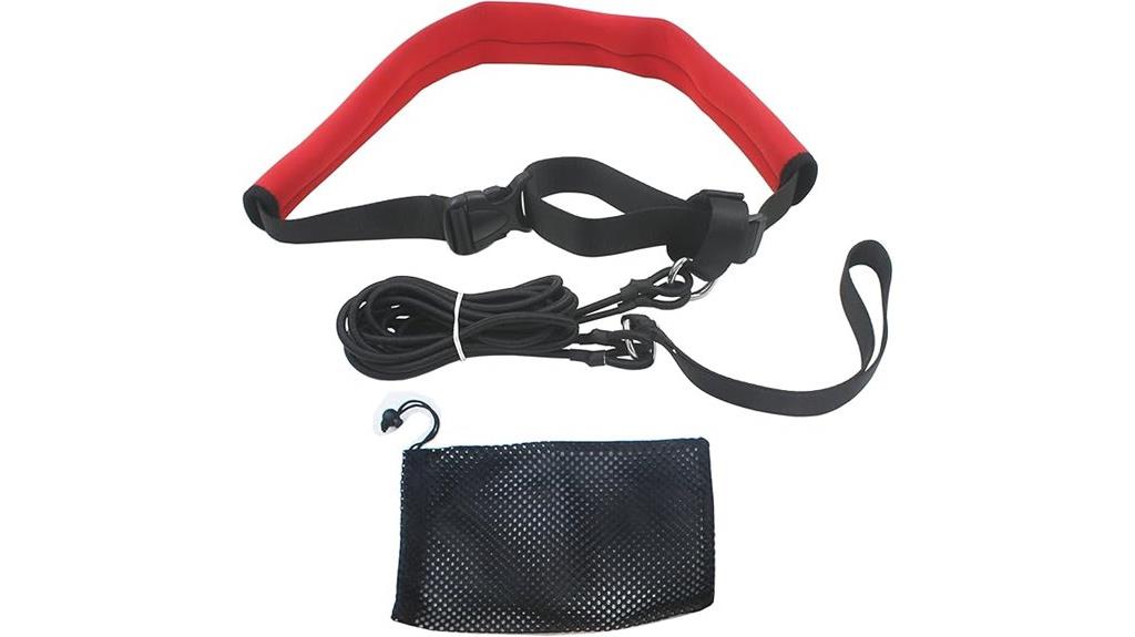 swim training leash equipment