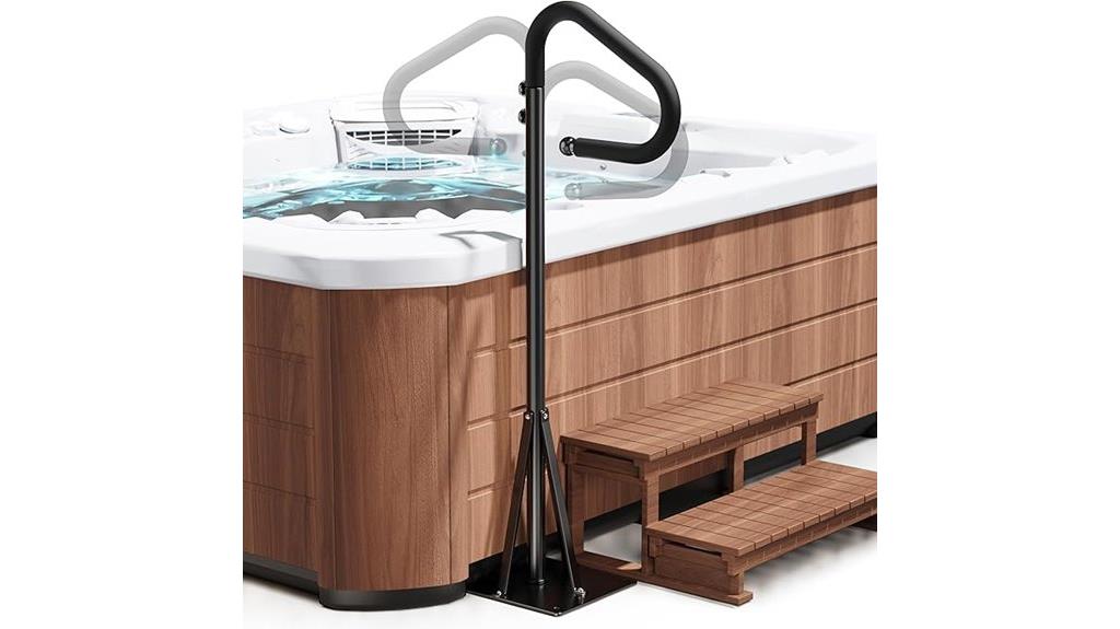 swivel safety hot tub