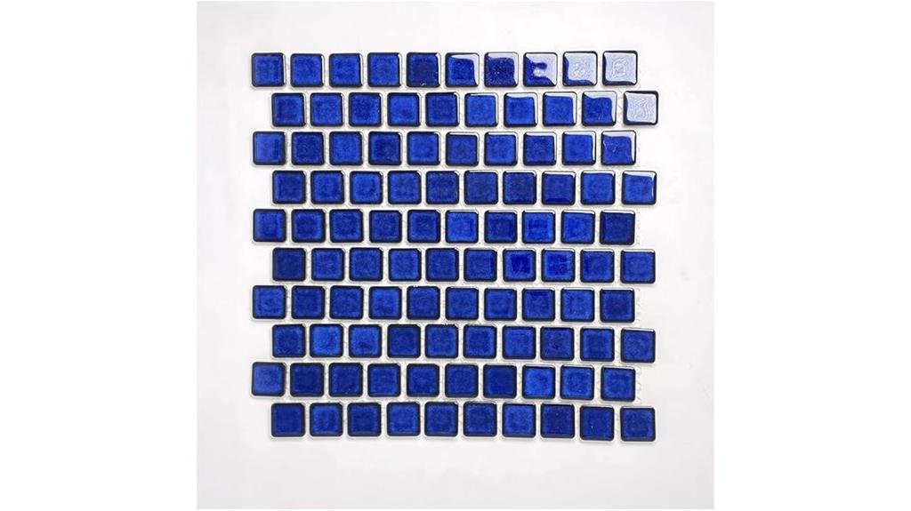 tenedos cobalt blue tile