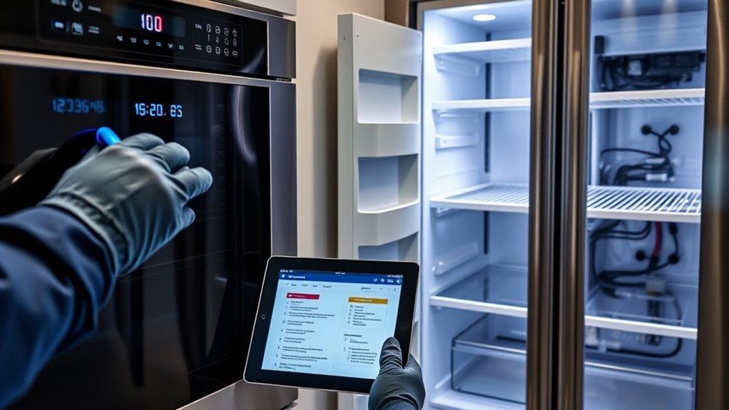 test appliances for functionality