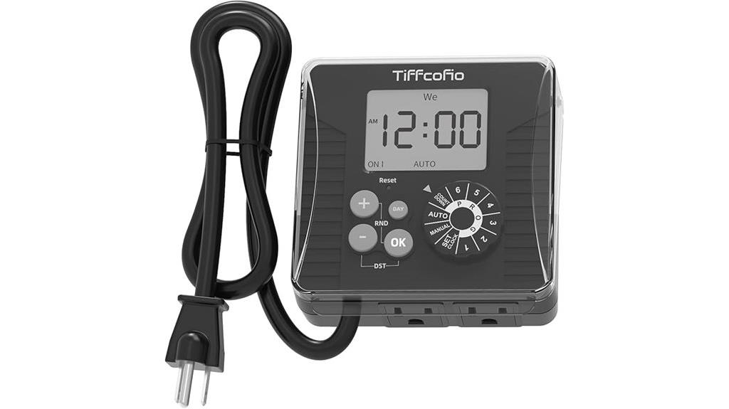 timed outdoor outlet extension