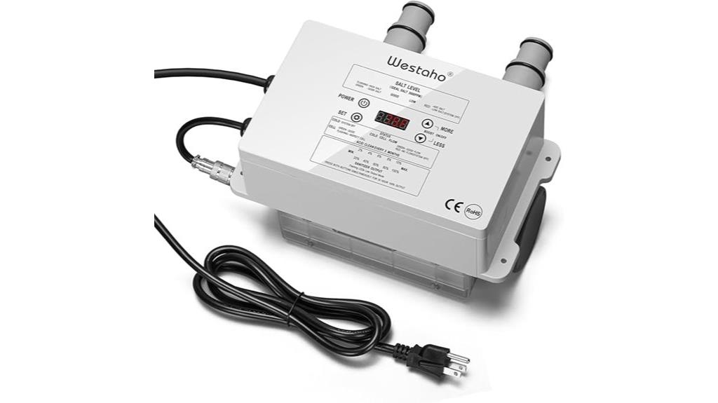 titanium cell salt chlorinator