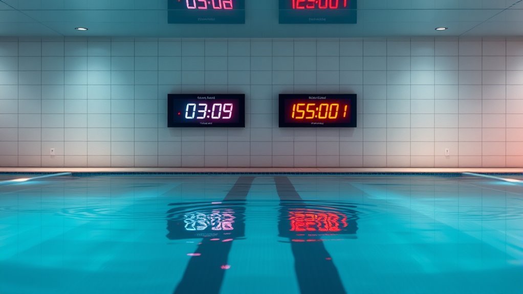 top endless pool pace displays