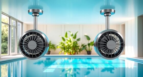 top endless pool vent fans
