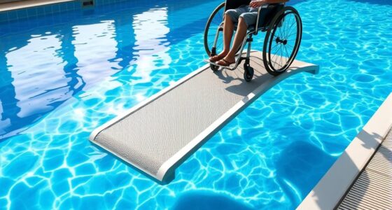 top foldable pool ramps