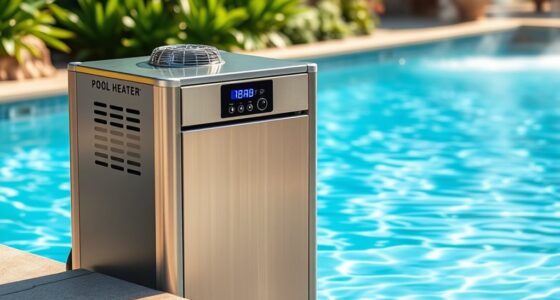 top gas pool heaters