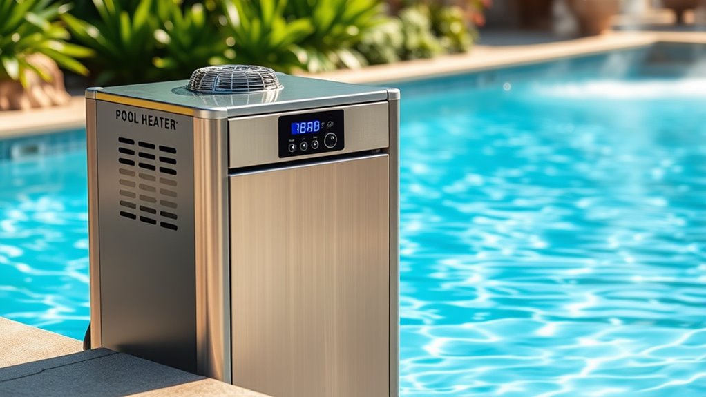 top gas pool heaters