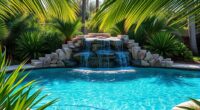 top lagoon pool waterfall kits