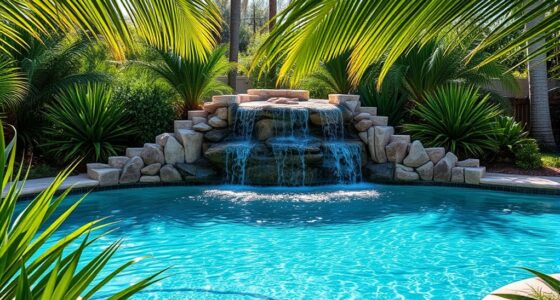 top lagoon pool waterfall kits