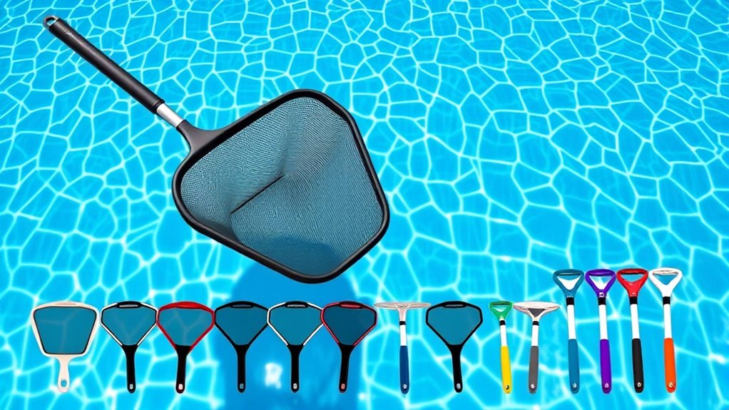 top lap pool skimmer nets