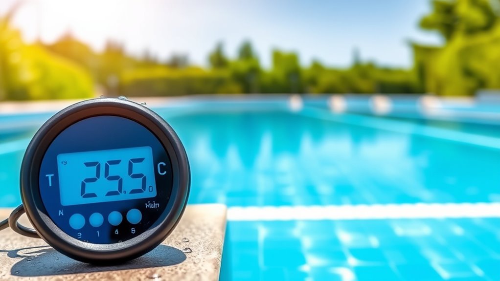 top lap pool thermometers