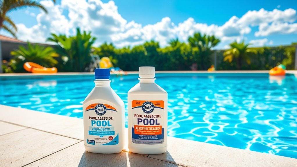 top pool algaecide recommendations