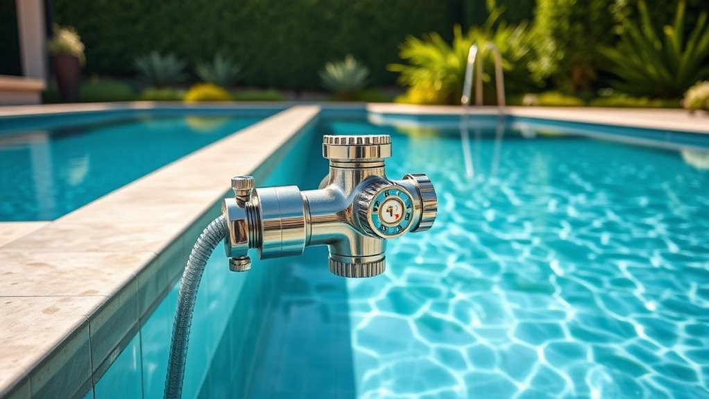 top pool autofill valves