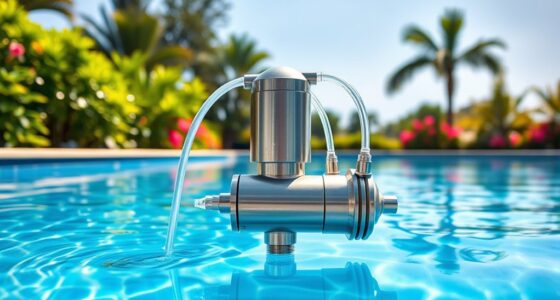 top pool chemical feeders