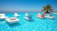 top pool float loungers